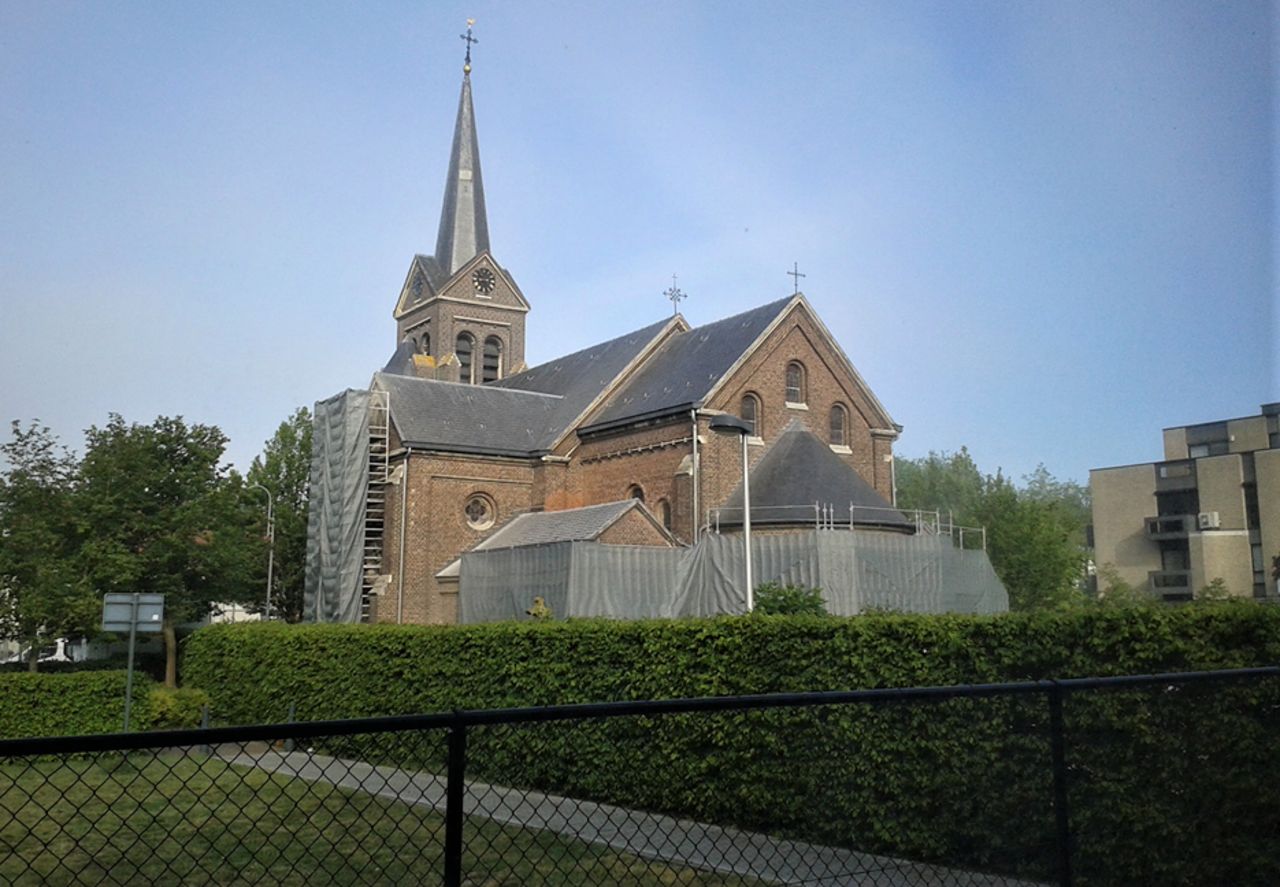 Bolderberg: werken gestart aan de kerk van Bolderberg: UPDATE 06-05-2019