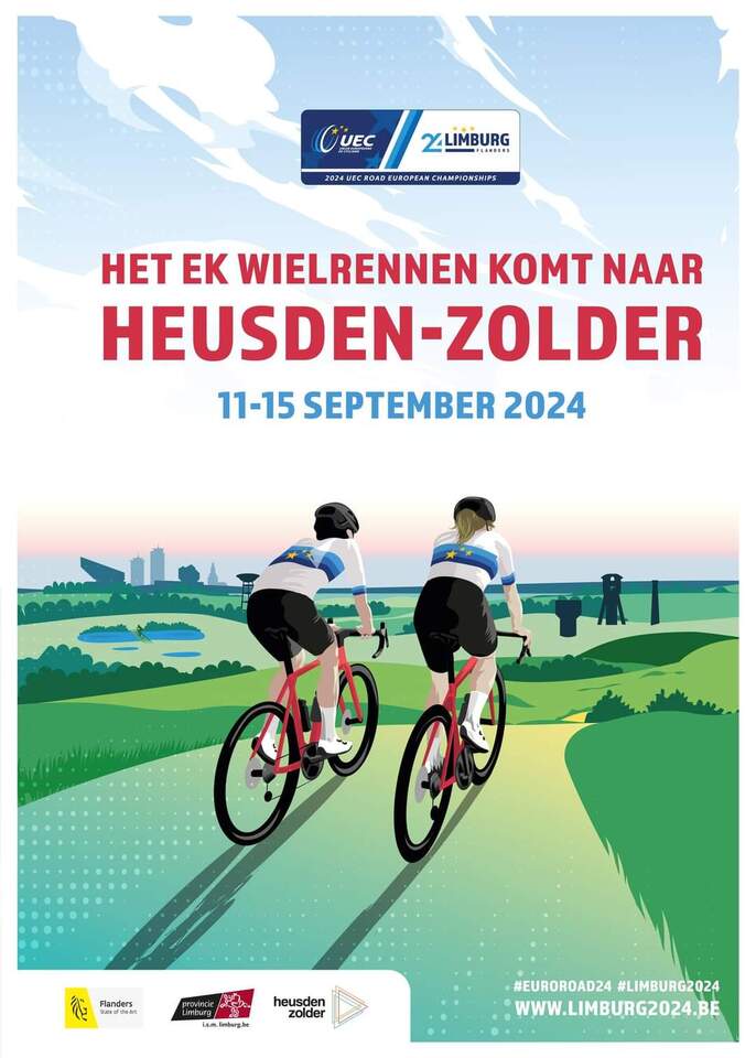 Van 11 t.e.m. 15 september komt het EK Wielrennen naar Heusden-Zolder