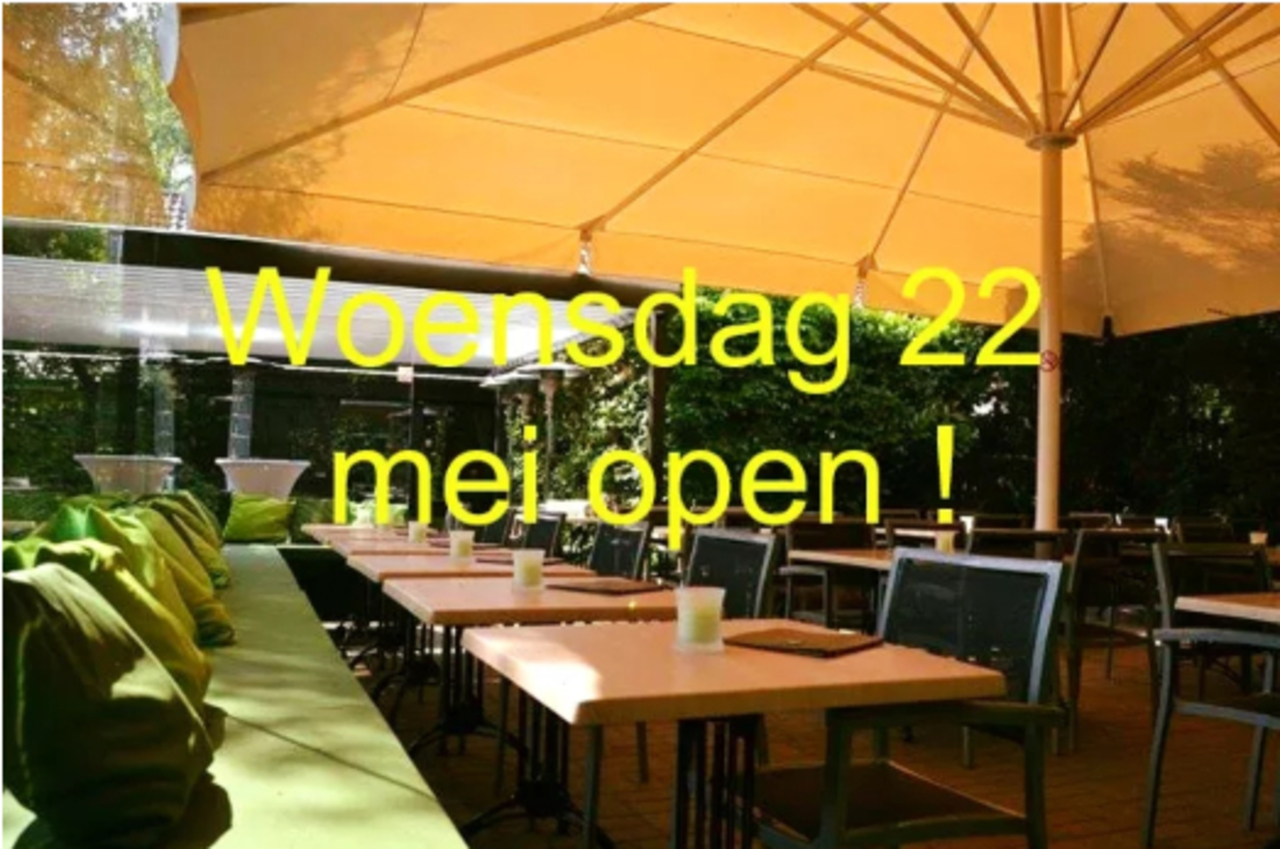 Woensdag 22 mei Restaurant 't Bolderke open