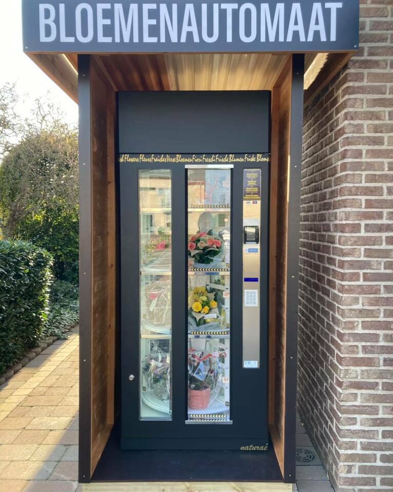 Bloemen Davina: bloemenautomaat